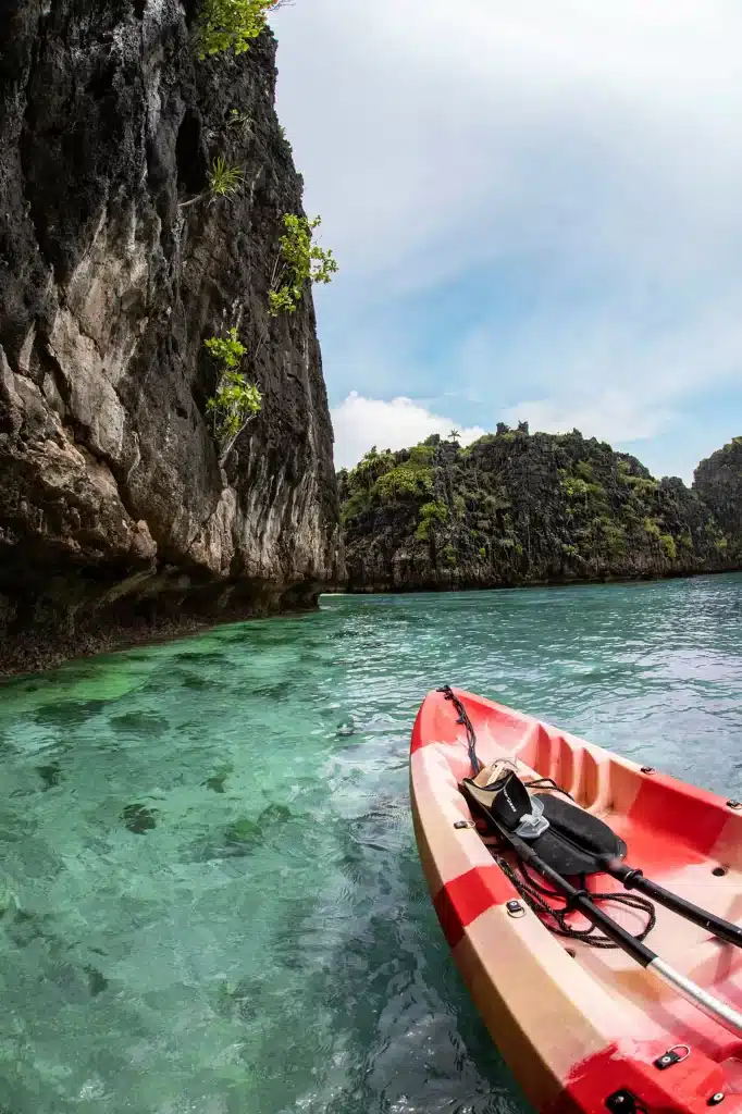 Raja Ampat kayak swimming