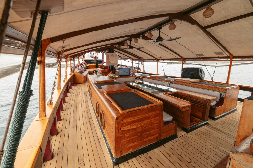 Calico Jack Liveaboard Main deck